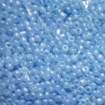 Kásagyöngy 2mm fényes 490g/csom, világoskék