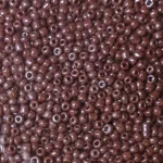 Kásagyöngy 2mm fényes 490g/csom, barna