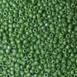Kásagyöngy 2mm fényes 490g/csom, fűzöld