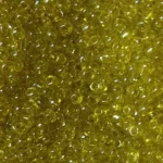 Kásagyöngy 2mm fényes 490g/csom, sárga