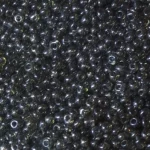Kásagyöngy 3mm átlátszó fényes 490g/csom, szürke